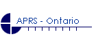APRS - Ontario